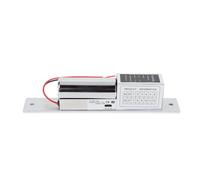 Adfaga Serrure à boulon électrique 12V, en acier inoxydable, en alliage d'aluminium, pour le contrôle d'accès, pour la maison, l'appartement et le bureau