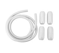 Adfaga Tuyau d'alimentation pour Nettoyeur de Piscine D45 de Remplacement avec Flotteur D10, matériau Plastique en Caoutchouc Durable Haute Performance Compatible avec Polaris Vac