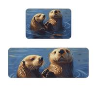 ADFGYERH Tapis de cuisine en flanelle veloutée lavable et respirant absorbant l'eau, ustensiles de cuisine, pour cuisine, sol, évier, buanderie