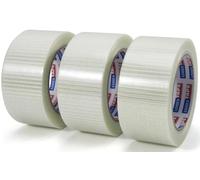 ADHES 3 Rouleaux 50MM X 32M Ruban Adhésif En Fibre De Verre - Renforcement