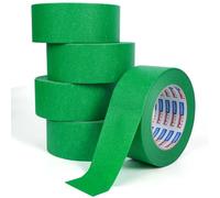 ADHES 5 Rouleaux Ruban De Masquage Peinture 48MM X 50M Vert Multi Surfaces
