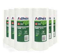 ADHES Blanc Ruban Adhésif D'Emballage 50MM X 50M 36 Rouleaux Papier Kraft