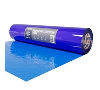 Adhes Film De Protection De Plancher Bleu 60 CM X 61 M Protecteur De Sol Autocollant,