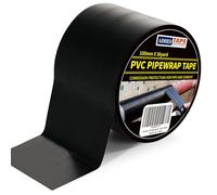 ADHES Ruban Adhésif PVC Noir Contre La Corrosion, Ruban Adhésif Étanche,