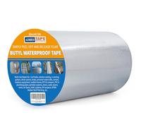 ADHES Ruban Butyle Ruban Etancheite 20Cm X 5M, Épais De 47 Mil Ruban | Adhésif Aluminium Haute Temperature Ruban de Réparation pour façades, toit, toit plat