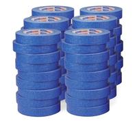 ADHES Ruban De Masquage De Peinture Bleu Ruban Adhésif Pour Décoration, | Peinture,Intérieur et Extérieur, Résistant Aux UV, 24MM x 55m,Lot de 54 rouleaux