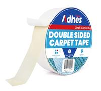 ADHES Ruban De Tapis Double Face Heavy Duty, 50MM X 36M X 1 Roll Amovible,
