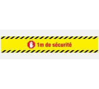 Adhésif antidérapant 100x680 mm AIS - spécial distantation 1m