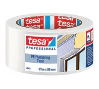 Adhésif de plâtrage protection PE longue durée 4845 - 33 m x 50 mm - blanc TESA Adhésifs