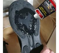 Adhésif de réparation de semelle de chaussure, disponible en noir/blanc/transparent, colle de réparation de chaussure - séchage rapide, adhésif pour chaussures en cuir, sport, caoutchouc & plastique, 