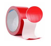 Adhésif De Réparation Extra Fort Ruban Toile Rouge 50mm X 20m Étanche À L' Eau