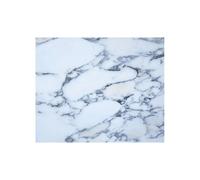 Adhésif décoratif Aspect marbre blanc - 150 x 45cm