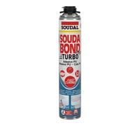 Adhésif mousse soudabon turbo pistolet 750ml soudal.