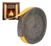 Adhésif pour joint de poêle, joints en fibre de verre | Remplacement de poêle à bois - Ruban d'étanchéité en verre pour fenêtres pour poêles pour cheminées, poêles à charbon à bois