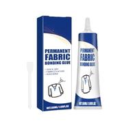 Adhésif pour tissu - Colle permanente forte transparente, liaison textile lavable sans, colle artisanale flexible à séchage rapide, fixation pour vêtements | Solution de liaison transp