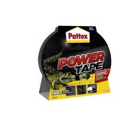 Pattex Ruban adhésif Power Tape – Extra-fort, toilée & étanche – Noir 25 m x 50 mm
