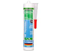 Adhésif Wagner Green MS 310ml Pour Bassin, Aquarium et Piscine | Mastic de Réparation Polymère en Cartouche DIN | Étanchéité des Feuilles PVC-EPDM | Toile de Bassin