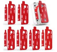 Adhésifs de Remplacement pour Capteurs de Contact Ring Alarm (2e Génération) 6 Bandes Adhésives Double Face + 6 Patches Aimantés Autocollants Pré-découpés, Fixation du Système de Sécurité Ring
