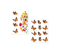 Adhésifs de vitres papillons MULTICOLOR G
