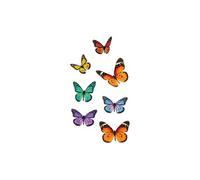 Adhésifs de vitres papillons