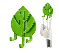 Adhesive Wall Hooks - Heavy Duty Wall Coat Hook, Hanger Space Saving Organizer for Clothes, Jackets, Hats, Keys, Scarves, Purses, Bags, Storage for Bedroom, Bathroom, Entryway, Home Organization
