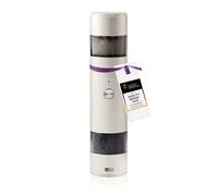 AdHoc i.Mill Duo Moulin électrique à sel et poivre 2-en-1 | Rechargeable USB-C, GravitySwitch, broyeur céramique réglable de fin à gros, fonctionnement silencieux à une main
