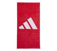 adidas Mixte Brand Stripes Towel, Pure Ruby, One Size