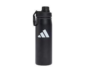 adidas Mixte Metal Screw Top 0.6 Liter Bottle, black/black, One size