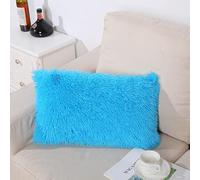 AdirHome Lot de 2 Housses de Coussin 50x70 cm - Poil de Plume - Coussin Confortable pour Canapé - Super Doux - Flannel - Housse de Coussin pour Canapé - Décoration pour Jardin - Coussin d’Extérieur