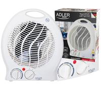 Radiateur Soufflant Fonction Chauffage Rapide 2000 W Blanc