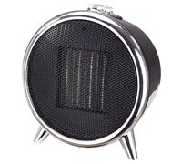 Chauffage Céramique, 2 Puissance, Portable, Thermostat Automatique Design Modern, 1500W, Noir/Argent, Adler, AD7742