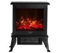 Adler AD 7754 Cheminée électrique 2 niveaux 1800W, flamme 3D, thermostat