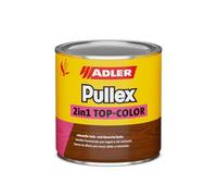 ADLER Pullex 2 en 1 Top-Color RAL7022 Gris ombre 750 ml | Lasure pour bois satinée opaque, très résistante aux intempéries, ouverte à la diffusion et régule l'humidité, faible odeur