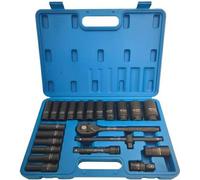 Adler Set 1/2" Ratchet + Impact Nuts 23Szt.