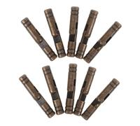 ADOCARN 10 Pièces Charnière Cylindrique en Laiton de 5mm, Charnière Invisible Robuste pour Boîte en Bois et Coffret à Bijoux, Installation Encastrée Fiable pour Meubles et Projets