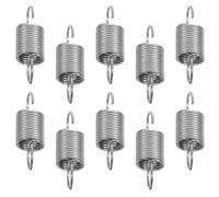 ADOCARN 10 Pièces Ressorts de Traction Acier Inoxydable Fil Long Haute Élasticité Ressorts Robustesse pour Réparation Mécanique et Construction