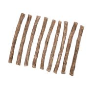 ADOCARN 20 Pièces Corde D'allumage en Chanvre Naturel la Cire d'abeille, Compacte et Facile à Enflammer, pour Barbecue, Cheminée et Repas en Plein Air