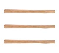 ADOCARN 3 Pièces Manche de Marteau en Bois 16 Pouces 2,5 Lb pour Atelier | Tête Ronde ou Octogonale, Prise Antidérapante, Nettoyage Facile, Ajustement Serré, Bois