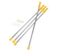 ADOCARN Baguette de pulvérisation en acier inoxydable compatible avec pulvérisateurs électriques, rampe télescopique pour jardin et verger, 7m
