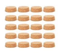 ADOCARN Bouchons de liège pour Bouteilles en Verre Gros diamètre 5,3x4,7x1,7 cm Couvercle de Fermeture pour Bouteille liège Khaki Lot de 25 pièces pour Bars et Clubs