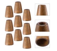 ADOCARN Boucle d'arrêt en bois 50 pièces, fermetures coulissantes de corde pour vêtements sportwear, accessoires de couture pour sweat-shirts et tenues décontractées