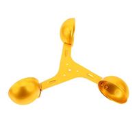 ADOCARN Capteur de Vitesse Vent à 3 Coupelles en Aluminium Tasses à Vent Jaunes Diamètre 200 Mm Précis et Léger pour Anémomètre de Jardin Extérieur