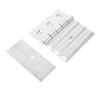 ADOCARN Charnière de Porte de Saune en Alliage D'aluminium Résistante la Chaleur Clip de Fixation, Fonctionnement Fluide, pour Salle de Bain et Cabine de Vapeur