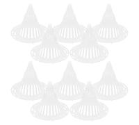 ADOCARN Coussinets en Maille Drainante PP, Forme Conique, Lot de 50, pour Pots à Plantes, Conçus pour Le Jardinage et Rempotage