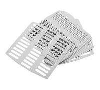 ADOCARN Couvercle de Trou D'évacuation Protection les Petits Animaux en Acier Inoxydable Lot de 10 Pièces Finition Moderne et Élégante pour Mur en Briques