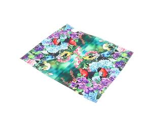 ADOCARN Couverture de Boîte aux Lettres Décorative à Motif Floral et Oiseaux, Tissu Doux Aimant, Protège la Boîte aux Lettres Vent, Pluie, Neige et Saleté, pour Usage Extérieur DIY