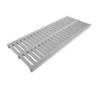 ADOCARN Grille d'Égout Robuste en Polymère 500X200X20 MM, Plaque de Drainage Rectangulaire Blanche pour Cour et Allée à Usage Commercial