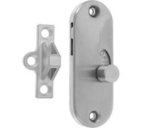 ADOCARN Loquet de Porte Coulissante Résistant la Rouille en Alliage D'aluminium et Acier Inoxydable à 90 Degrés Sécurité Fiable pour Porte de Grange