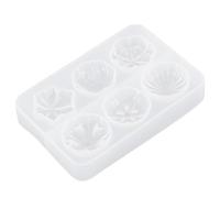 ADOCARN Moule à Biscuits Résistant à Haute Température Blanc en Silicone Formes Créatives Pratique pour Découper Pâte à Biscuits et Sucrés