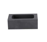 ADOCARN Moule à Lingots Haute Conductivité Thermique en Graphite Noir 85x45x30mm pour Fusion Métaux Non Ferreux Creuset Résistant Corrosion Moulage Bijoux Usage Laboratoire